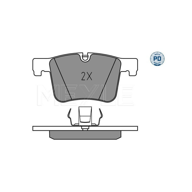 MEYLE 025 251 9919/PD Brake Pads Set Front for BMW 3 4 2 X3 X4 1