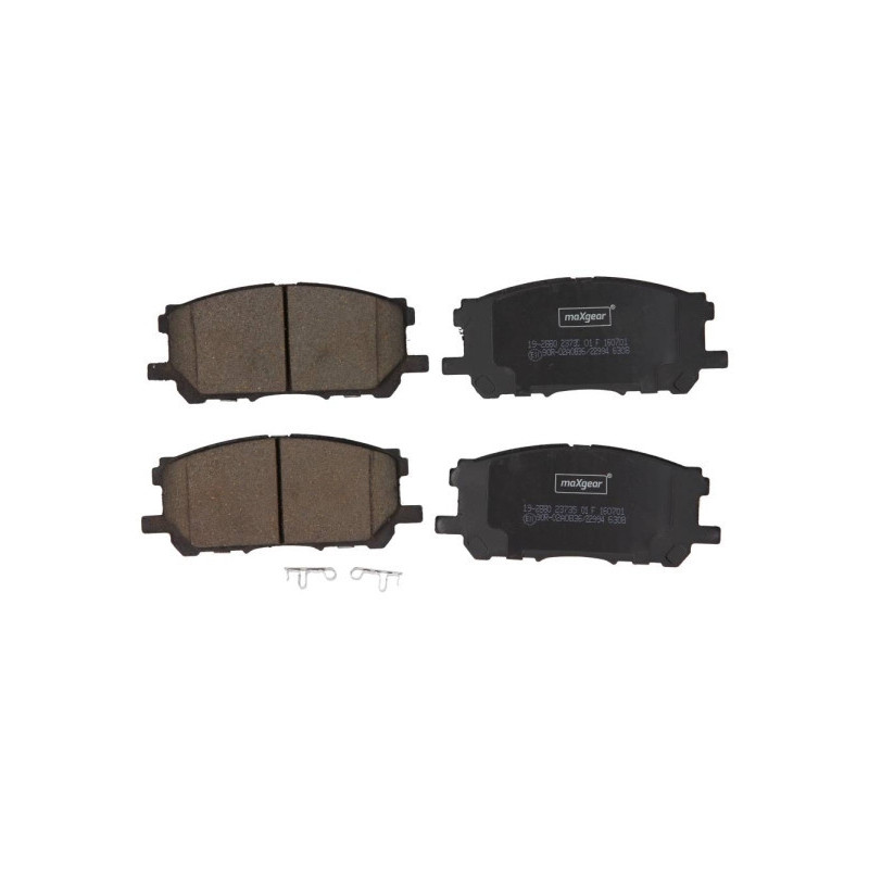 MAXGEAR 19-2880 Brzdové platničky predné pre RX Harrier