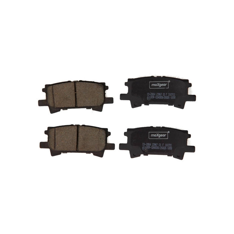 MAXGEAR 19-2884 Klocki hamulcowe tył dla Highlander RX Harrier