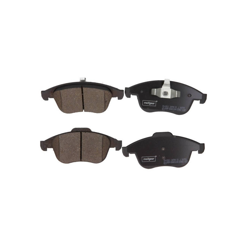 MAXGEAR 19-2911 Brzdové platničky predné pre Laguna Talisman Latitude