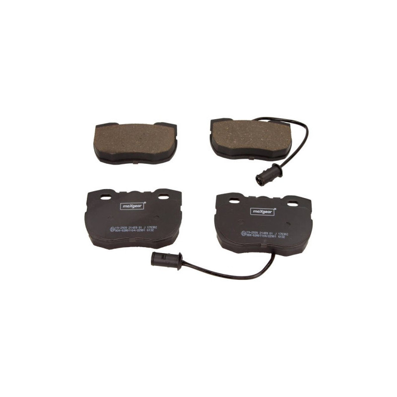 MAXGEAR 19-2939 Brzdové destičky přední pro Discovery Defender 110/127 90 FX