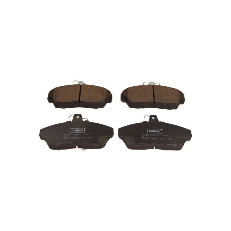 MAXGEAR 19-2940 Brake Pads Set Front for Land Rover Freelander