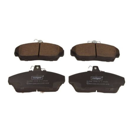 MAXGEAR 19-2940 Brzdové platničky predné pre Land Rover Freelander