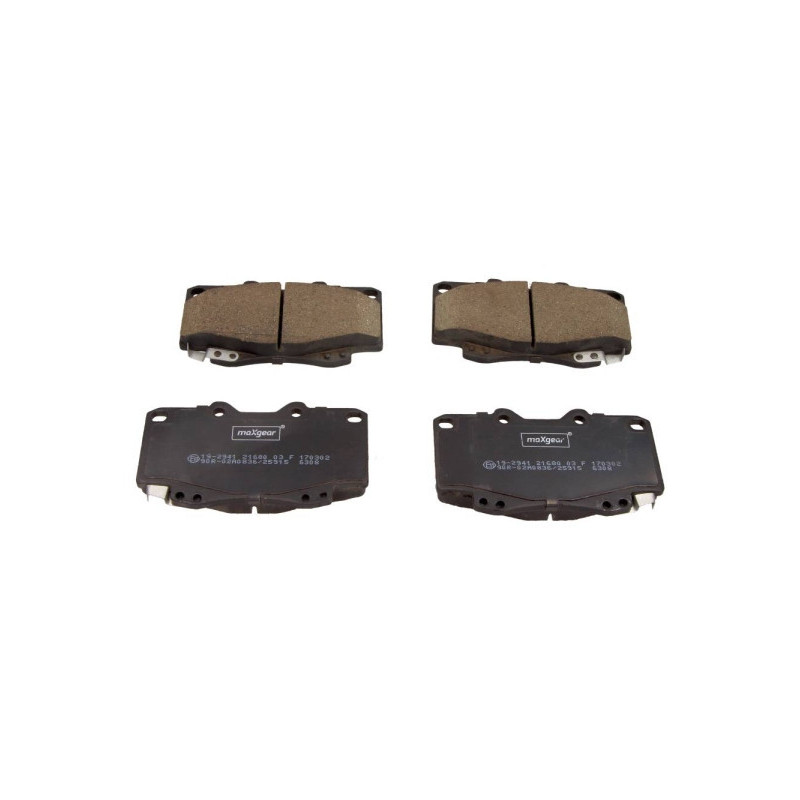 MAXGEAR 19-2941 Plaquettes de frein avant pour Toyota Hilux Fortuner