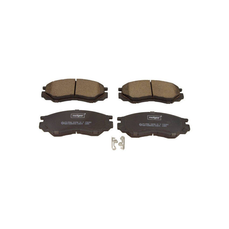 MAXGEAR 19-2946 Bremsbeläge Vorne für Mitsubishi L 200 400 300 Delica / Space Gear