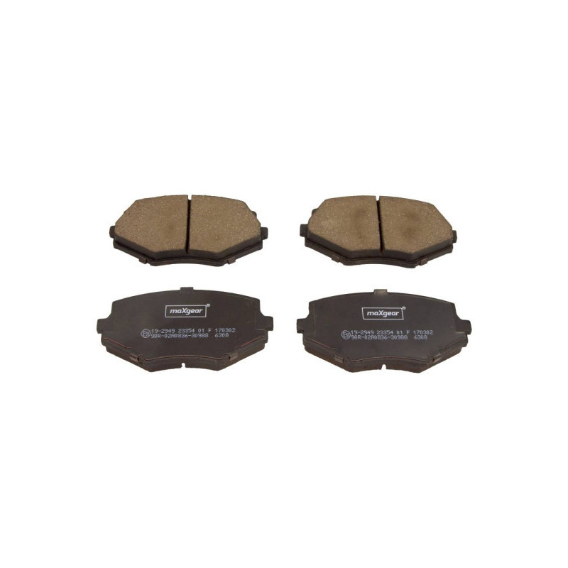 MAXGEAR 19-2949 Klocki hamulcowe przód dla Mazda MX-5