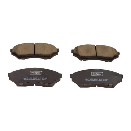 MAXGEAR 19-2956 Brzdové destičky přední pro Mitsubishi Pajero Mini Junior Sport