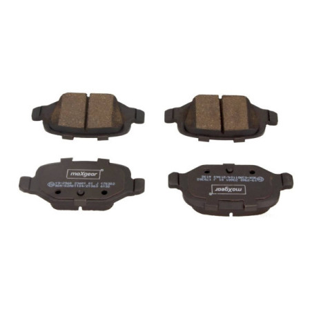 MAXGEAR 19-2960 Klocki hamulcowe tył dla 500 Vesta Ypsilon Panda Musa 500C Granta Idea Punto Xray