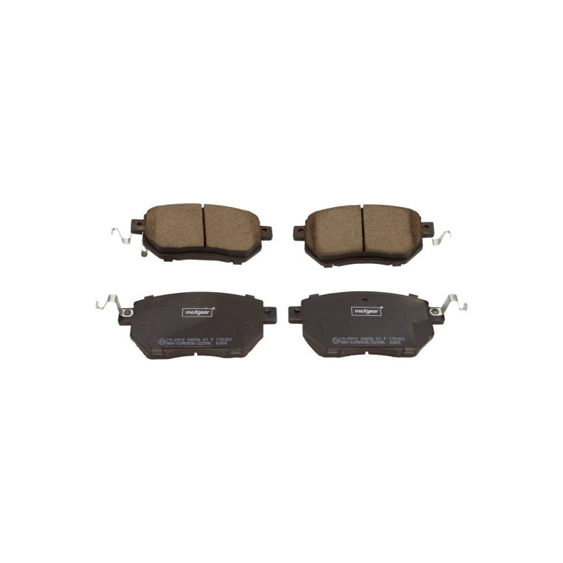 MAXGEAR 19-2972 Brzdové platničky predné pre Murano FX G M35 Maxima Pathfinder
