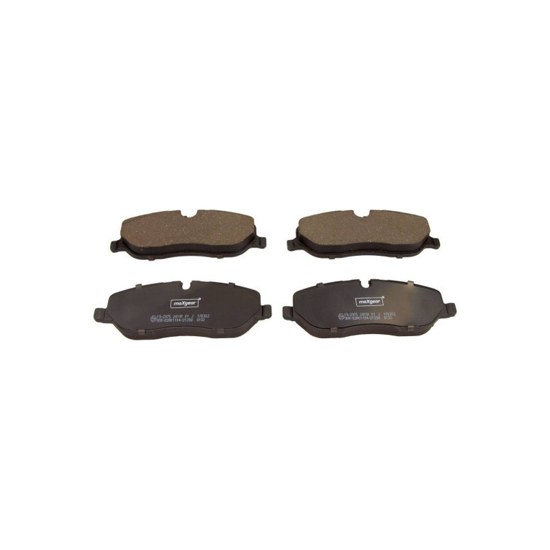MAXGEAR 19-2975 Brzdové platničky predné pre Land Rover Discovery