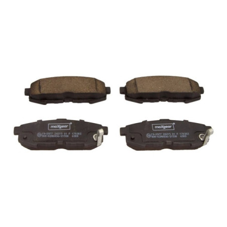 MAXGEAR 19-2977 Brzdové platničky zadné pre Mazda MPV