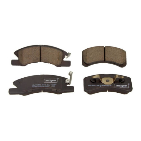MAXGEAR 19-2978 Brzdové platničky predné pre Cuore Mirage / Space Star Trevis
