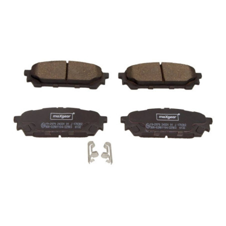 MAXGEAR 19-2979 Klocki hamulcowe tył dla Subaru Forester Impreza