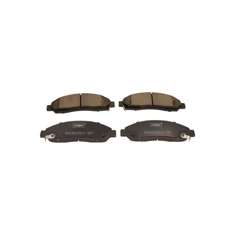 MAXGEAR 19-2981 Pastiglie freno anteriore per D-Max Colorado Lancer Elf