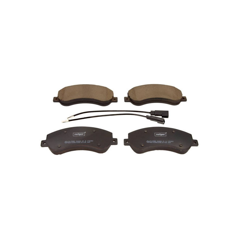 MAXGEAR 19-2989 Brzdové destičky přední pro VW Amarok