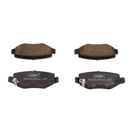 MAXGEAR 19-2993 Brake Pads Set Rear for Wrangler Nitro Cherokee Compass
