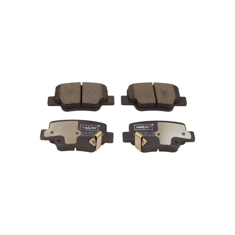 MAXGEAR 19-3006 Pastiglie freno posteriore per Toyota Verso