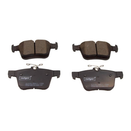 MAXGEAR 19-3012 Brake Pads Set Rear for A3 Golf Leon TT Ateca Q2 Karoq T-Roc Touran Superb