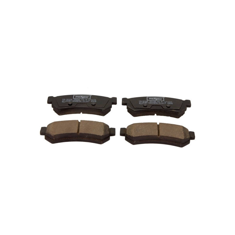 MAXGEAR 19-3028 Plaquettes de frein arrière pour Lacetti Nubira Optra