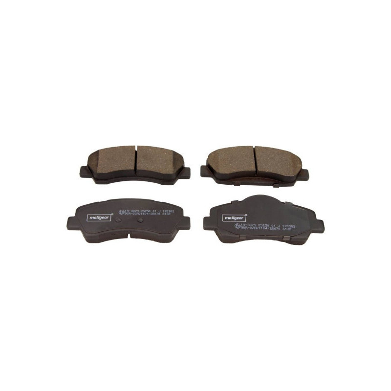 MAXGEAR 19-3029 Brzdové destičky přední pro 308 301 C-Elysee C4 Cactus