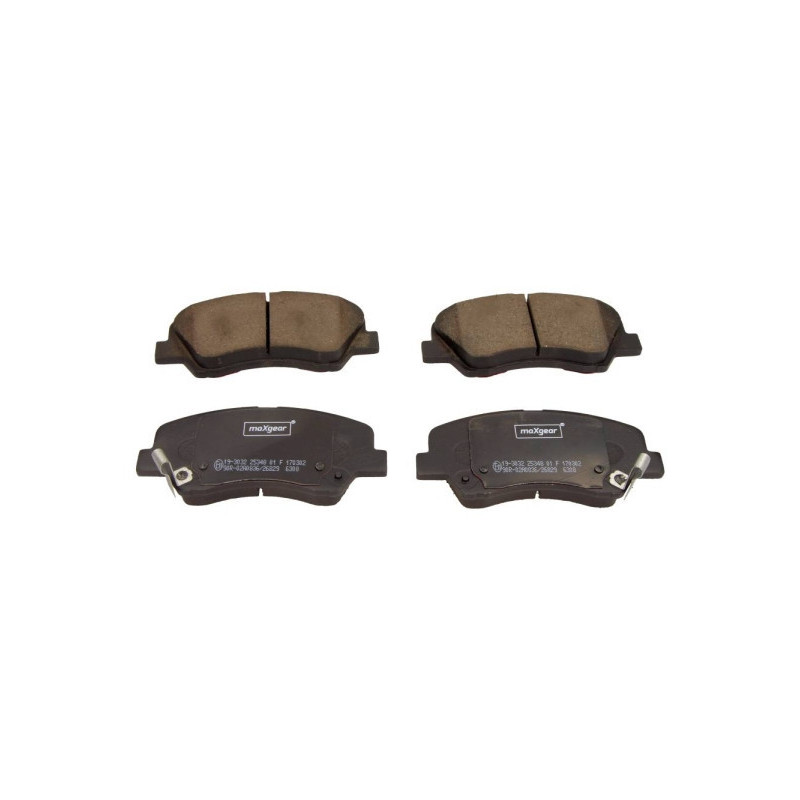 MAXGEAR 19-3032 Bremsbeläge Vorne für Rio Accent I20 Active Picanto