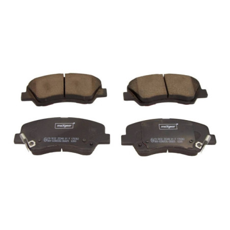 MAXGEAR 19-3032 Klocki hamulcowe przód dla Rio Accent I20 Active Picanto