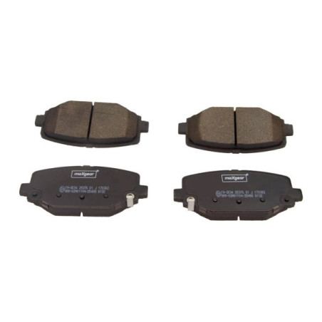 MAXGEAR 19-3034 Klocki hamulcowe tył dla Journey Freemont Voyager Routan