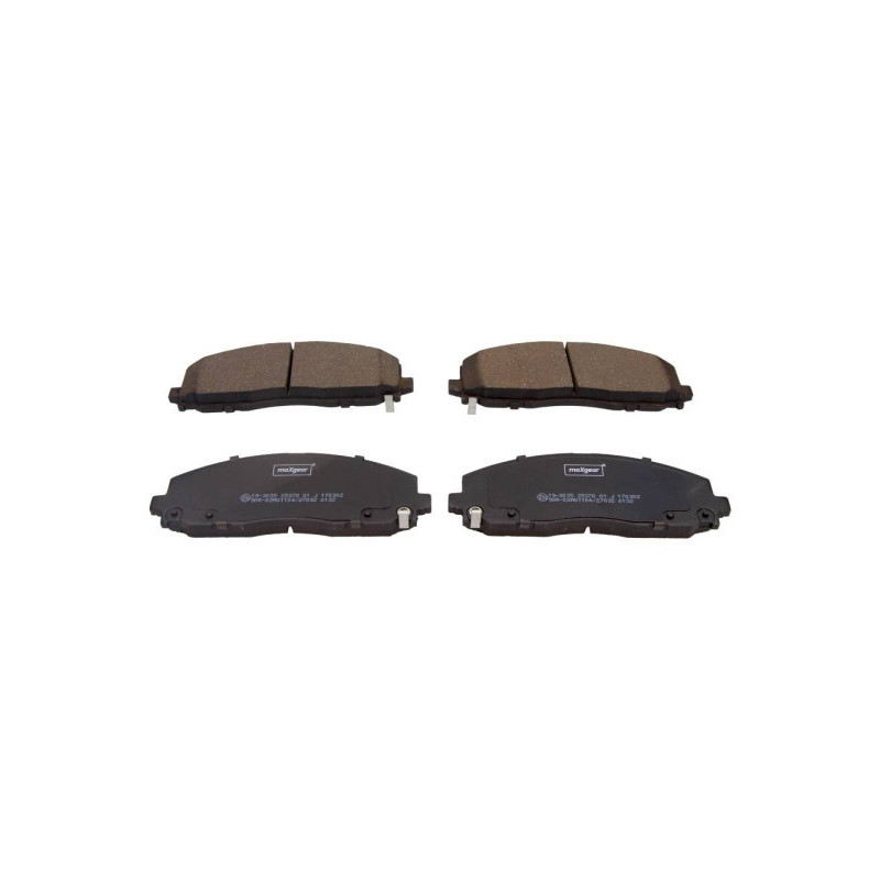 MAXGEAR 19-3035 Brzdové platničky predné pre Wrangler Freemont Journey Voyager Gladiator Routan