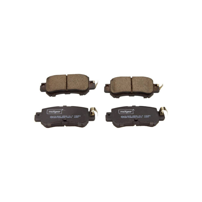 MAXGEAR 19-3037 Klocki hamulcowe tył dla CX-5 CX-3 2
