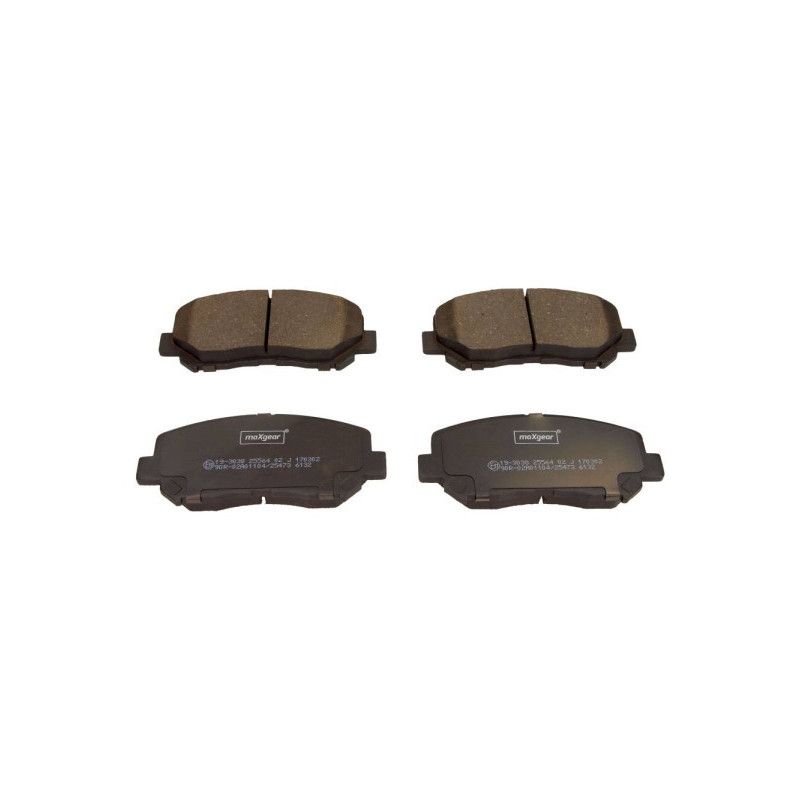 MAXGEAR 19-3038 Klocki hamulcowe przód dla Mazda CX-5