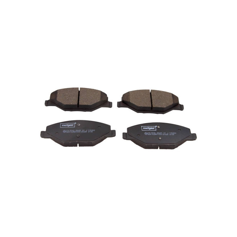 MAXGEAR 19-3042 Brake Pads Set Front for Fabia Polo Rapid