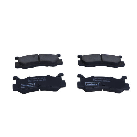 MAXGEAR 19-3066 Brzdové platničky zadné pre 323 Charade GRAN MX-3 FAMILIA