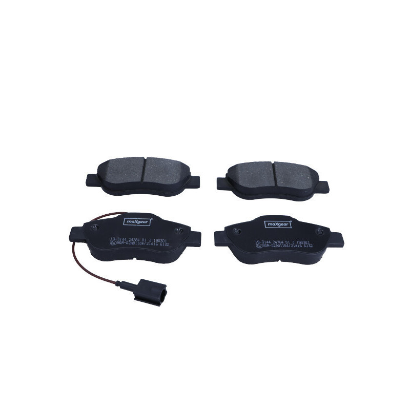MAXGEAR 19-3144 Plaquettes de frein avant pour Panda 500 Ka Palio
