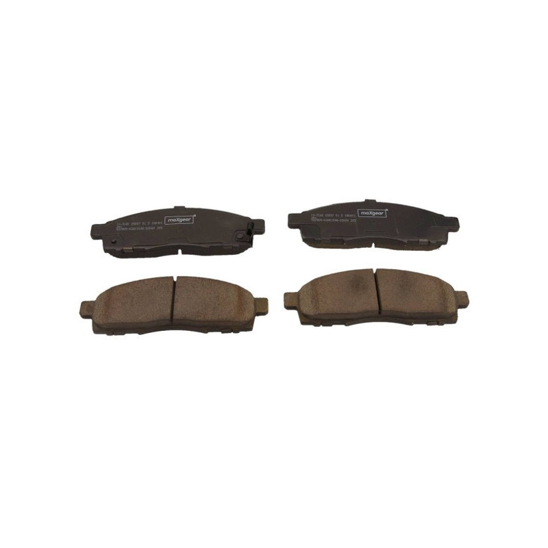 MAXGEAR 19-3160 Plaquettes de frein avant pour Nissan NV200