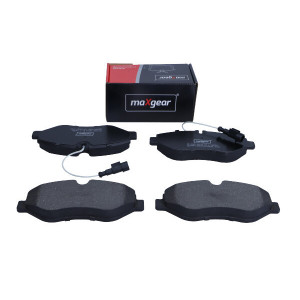 MAXGEAR 19-3168 Brzdové platničky predné pre Nissan Cabstar