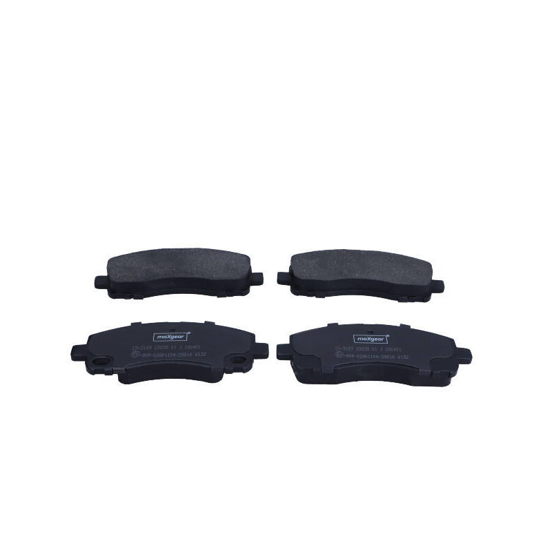 MAXGEAR 19-3169 Klocki hamulcowe tył dla