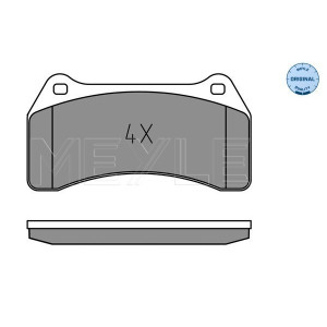 MEYLE 025 234 8916 Brzdové platničky predné pre Jaguar S-Type XJ