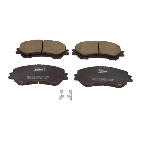 MAXGEAR 19-2943 Plaquettes de frein avant pour X-Trail Qashqai Kadjar Koleos