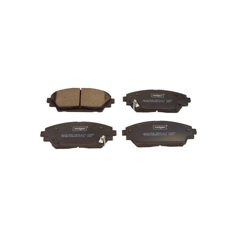 MAXGEAR 19-3048 Brzdové destičky přední pro 3 CX-30 CX-3
