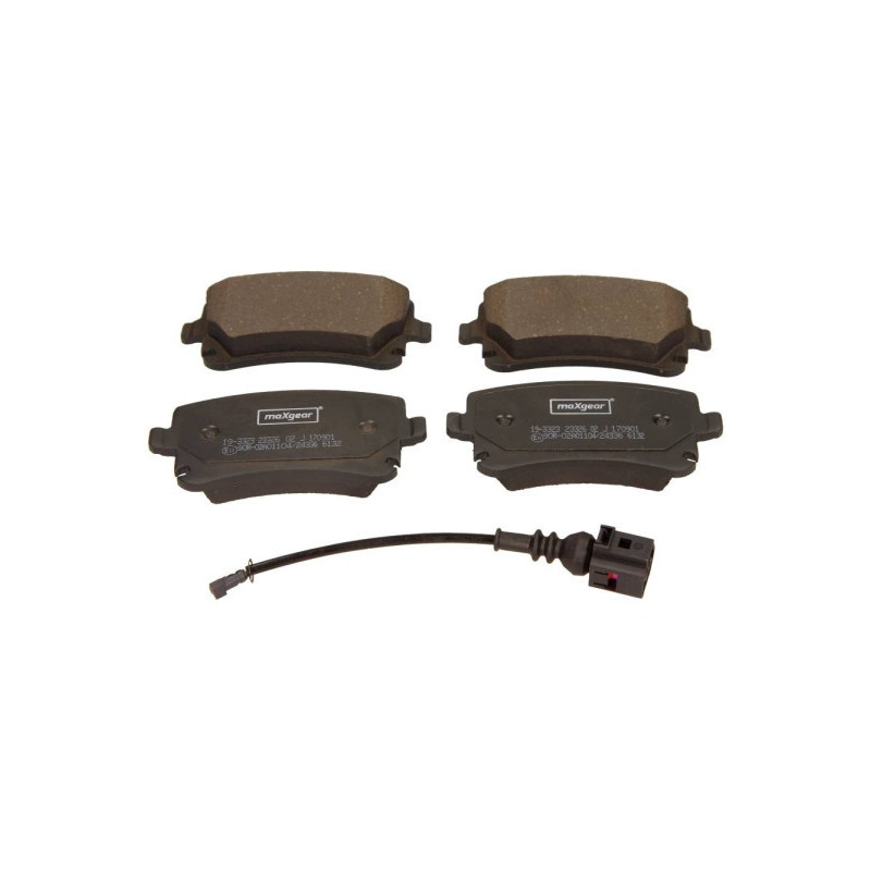 MAXGEAR 19-3323 Brzdové platničky zadné pre Transporter California Multivan