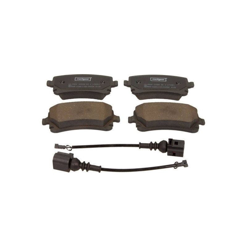 MAXGEAR 19-3324 Brzdové platničky zadné pre Transporter California Multivan