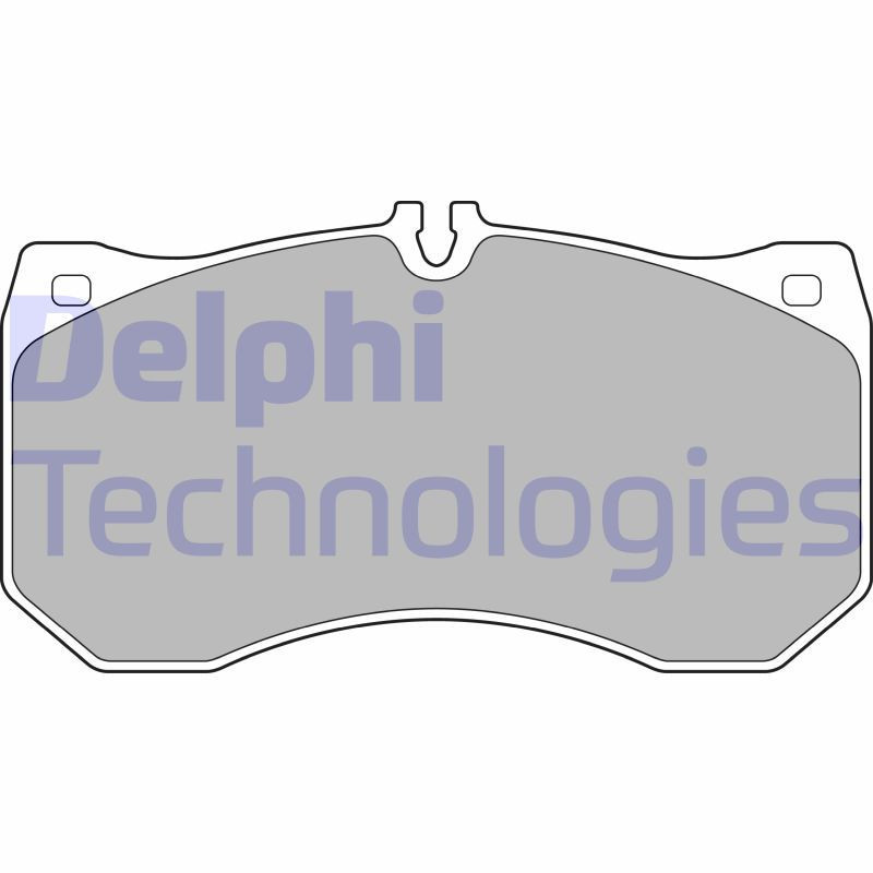 DELPHI LP2713 Plaquettes de frein Avant pour
