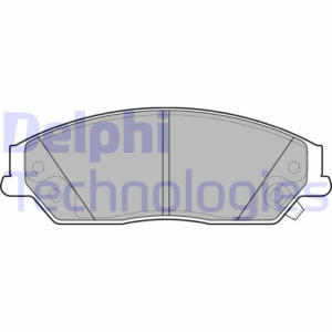 DELPHI LP2714 Pastiglie freno Anteriore per