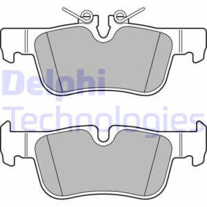 DELPHI LP2719 Brake Pads Set Rear for