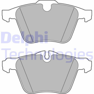DELPHI LP2766 Brzdové platničky Predné pre