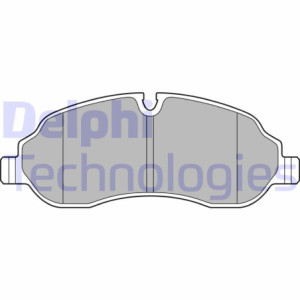 DELPHI LP3136 Brzdové platničky Predné pre