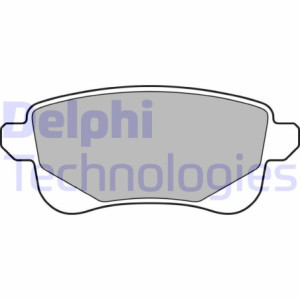 DELPHI LP3140 Pastillas de freno Trasero para