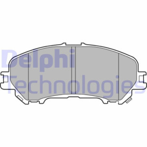 DELPHI LP3144 Pastiglie freno Anteriore per