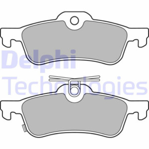 DELPHI LP3147 Brzdové platničky Zadné pre