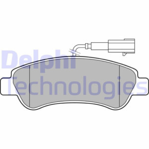 DELPHI LP3153 Plaquettes de frein Arrière pour
